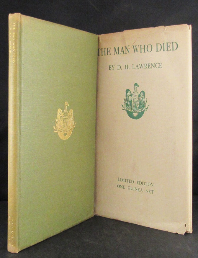 Item #32573 THE MAN WHO DIED. D. H. Lawrence