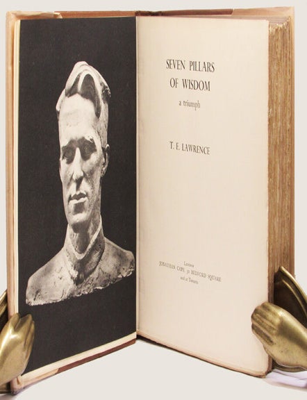 Item #32619 SEVEN PILLARS OF WISDOM. T. E. Lawrence