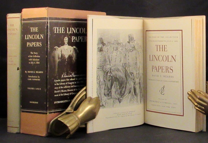 Item #32823 THE LINCOLN PAPERS. With. Lincoln, David C. Mearns