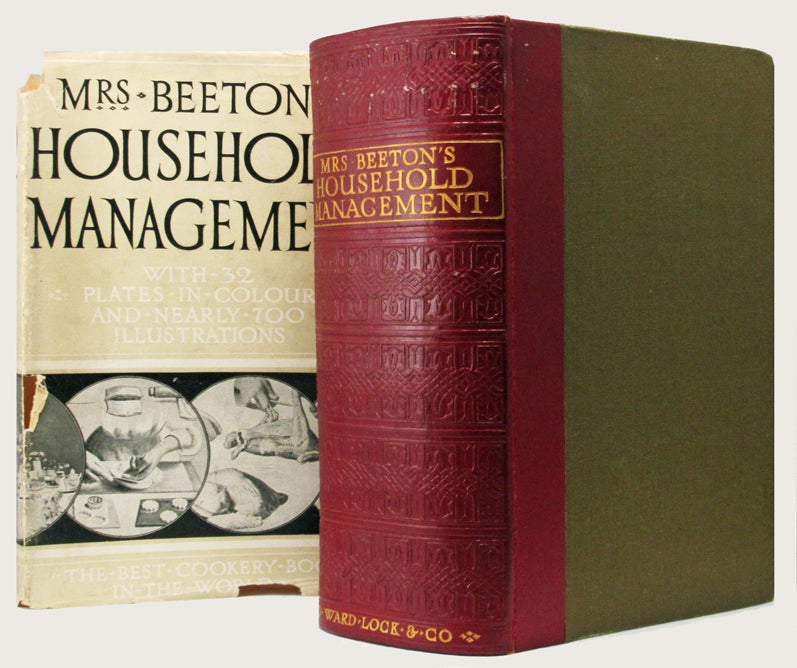 Item #32984 MRS. BEETON S HOUSEHOLD MANAGEMENT A Complete Cookery Book. Beeton Mrs, Isabella.