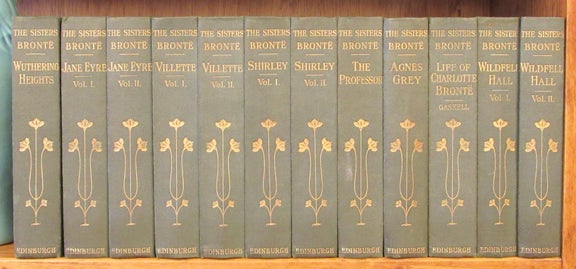 Item #32994 THE NOVELS OF THE. Charlotte Brontë, Emily and Anne