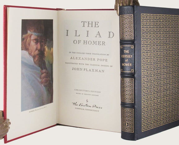 Item #33001 THE ILIAD OF HOMER. Homer, Alexander Pope