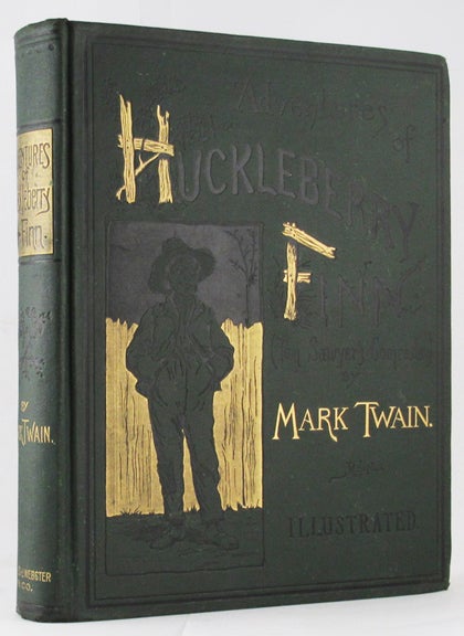 Item #33083 ADVENTURES OF HUCKLEBERRY FINN. Mark Twain