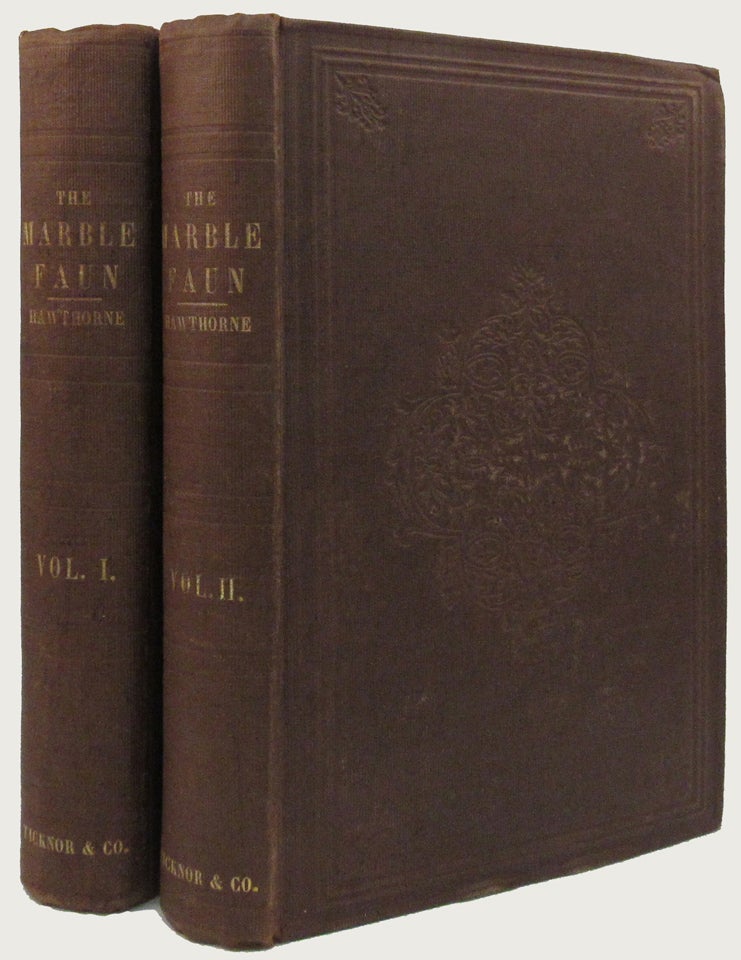 Item #33087 THE MARBLE FAUN; or. Nathaniel Hawthorne
