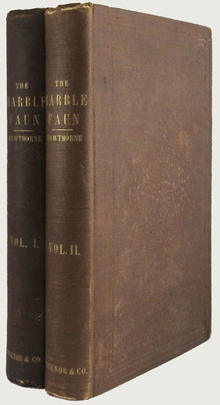 Item #33230 THE MARBLE FAUN; or. Nathaniel Hawthorne