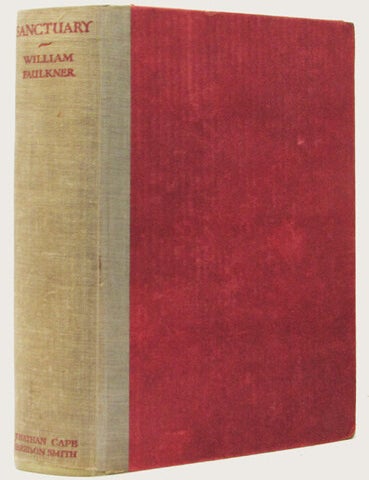 Item #33399 SANCTUARY. William Faulkner