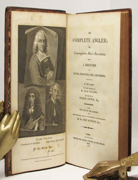 Item #33790 THE COMPLEAT ANGLER; or. Isaac Walton, Charles Cotton
