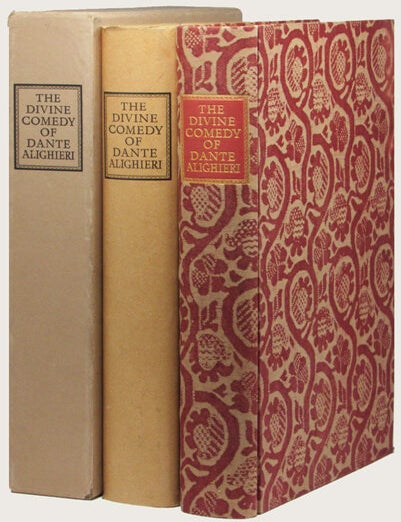 Item #34095 THE DIVINE COMEDY OF. Dante Alighieri, Trans Anderson
