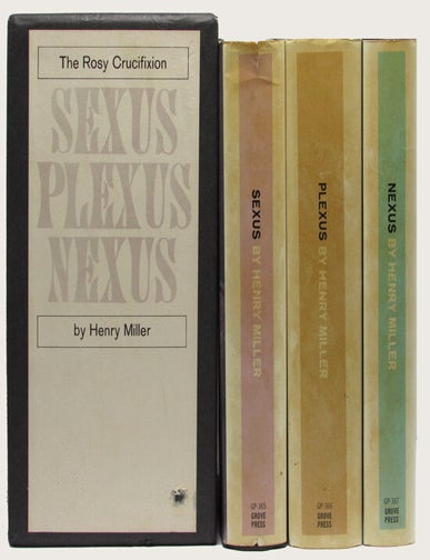Item #34215 THE ROSY CRUCIFIXION BOOK. Henry Miller