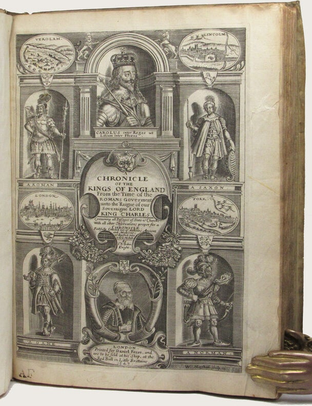 Item #34240 A CHRONICLE OF THE. Sir Baker, Knight, ichard