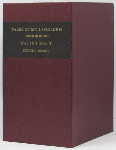 Item #34469 TALES OF MY LANDLORD. Sir Walter Scott