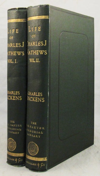 Item #70157 THE LIFE OF CHARLES. Theatre, Charles Dickens, the younger